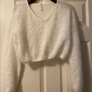 Crop sweater